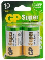 GP Batteries - Батарейки алкалиновые Super D LR20 2шт блистер