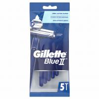Gillette - Станки для бритья одноразовые Blue2 с увлажняющей полоской 5шт