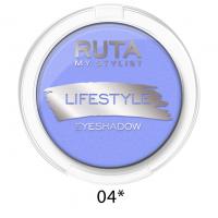 RUTA - Тени компактные Lifestyle, тон 04 светлый сапфир