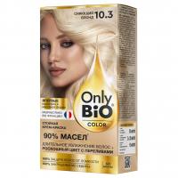 Only Bio - Only Bio Color Стойкая крем-краска, тон 10.3 Сияющий блонд  