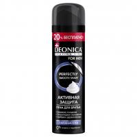 Deonica - For Men Пена для бритья с черным углем Активная защита 240мл