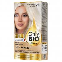 Only Bio - Only Bio Color Стойкая крем-краска, тон 9.1 Пепельный блонд