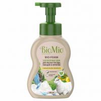 BioMio - Bio-Foam Экологичная пена для мытья посуды с эфирным маслом лемонграсса 350мл
