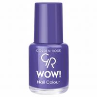 Golden Rose - Лак для ногтей WOW, тон 080 фиолетовая синева эмаль