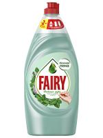 Fairy  - Нежные руки Средство для мытья посуды Чайное дерево и мята 900мл 