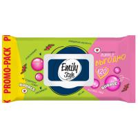Emily Style - Салфетки влажные Bubble Fresh Выгодно 100+20шт с крышкой
