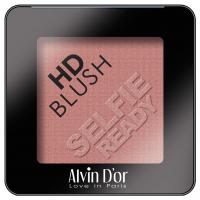 Alvin D'Or - Румяна пудровые HD Blush selfie ready, тон 04 марсала