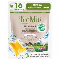 BioMio - Bio Gel-caps Экологичные капсулы для стирки Color & White 16шт без запаха