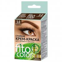 Фитокосметик - Fito Color Крем-краска для бровей и ресниц Коричневая