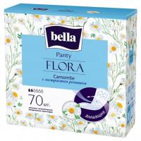 Bella - Прокладки ежедневные Panty Flora с экстрактом ромашки 70шт 