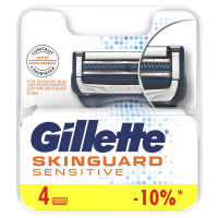 Gillette - Сменные кассеты Skinguard Sensitive 4шт