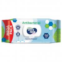Ultra Fresh - Antibacterial Влажные салфетки 150шт с клапаном