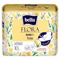 Bella - Прокладки Flora с ароматом тюльпана 10шт 