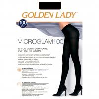 Golden Lady  - Колготки MicroGlam 100den, Nero черный 2р