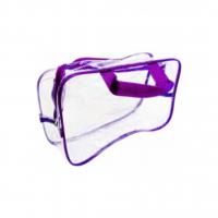 ТД Миниледи - Сумка для бассейна/бани горизонтальная средняя 28*17*10 фиолетовая