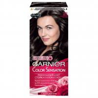 Garnier - Роскошь цвета Крем-краска для волос, тон 3.11 пепельный черный