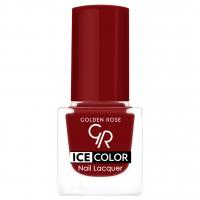 Golden Rose - Лак для ногтей Ice Color mini, тон 127 бургундское вино