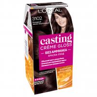 L'Oreal Paris - Casting Creme Gloss Краска-уход, тон 3102 холодный темно-каштановый