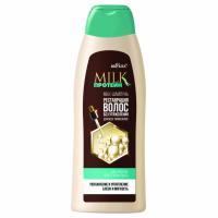 Белита - Milk-Шампунь Реставрация волос без утяжеления для всех типов волос 500мл