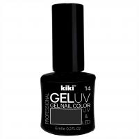 Kiki - Гель-лак для ногтей, тон 14 черный