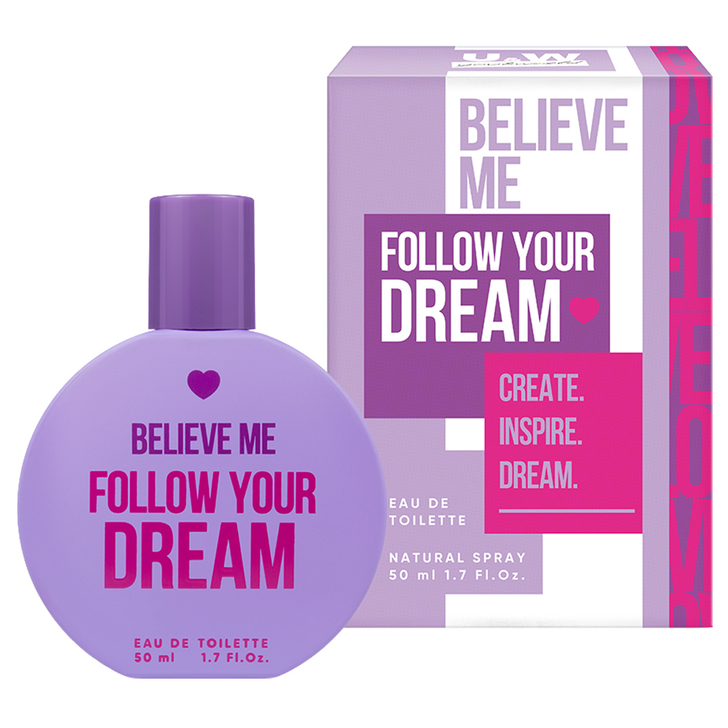 Follow отзывы. U&World туалетная вода believe me follow your Dream 50мл. Туалетная вода belive me Love in the Air. Believe me follow your Dream духи. Т/В жен believe me Love in the Air 50мл.