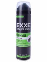 EXXE - Гель для бритья Black очищающий с активным углем 200мл