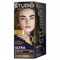 Studio Professional - Ultra Крем-краска, оттенок 6.00 натуральный темно-русый
