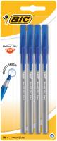 Bic - Ручка шариковая синяя Round Stic Exact 0,28мм 4шт блистер