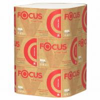 Focus - Premium Полотенца бумажные двухслойные белые V-сложения 200 листов