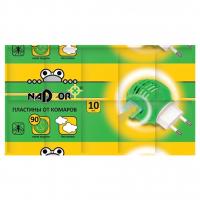 Nadzor - Пластины от комаров 10шт без запаха