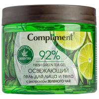 Compliment - Омолаживающий Гель для лица и тела с экстрактом зеленого чая 400мл