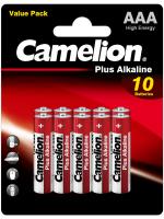 Camelion - Батарейка алкалиновая Plus Alkaline ААА LR03-BP10 10шт