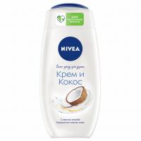 Nivea - Гель для душа Крем и кокос 250мл