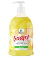 Clean&Green - Soapy Крем-мыло жидкое перламутровое Банан 1л дозатор