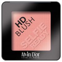 Alvin D'Or - Румяна пудровые HD Blush selfie ready, тон 06 розовый