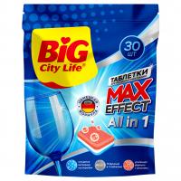Big City Life - Ultra All in 1 Таблетки для посудомоечной машины 30шт
