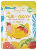 Grace Day - Тканевая маска с экстрактом манго Multi-Vitamin Mango Mask Pack 27мл