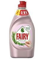 Fairy  - Нежные руки Средство для мытья посуды Розовый жасмин и Алоэ Вера 450мл