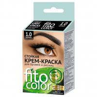 fito косметик - Fito Color Крем-краска для бровей и ресниц Черная