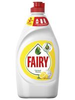 Fairy  - Средство для мытья посуды Сочный лимон 450мл
