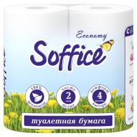 Soffione - Soffice Туалетная бумага Economy 2 слоя 4 рулона