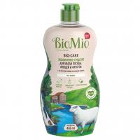 BioMio - Bio-Care Средство для мытья посуды (в том числе детской) с экстрактом хлопка и ионами серебра 450мл без запаха 
