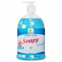 Clean&Green - Soapy Мыло жидкое антибактериальное 1л дозатор 