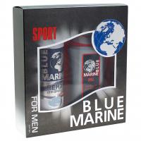 Фестива - Набор мужской Blue Marine Sport (Шампунь 250мл+Пена для бритья 200мл)