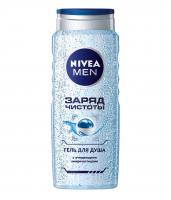 Nivea - Men Гель для душа мужской Заряд чистоты 500мл 