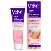 Velvet - Крем для депиляции для чувствительной кожи Рисовое молочко 100мл