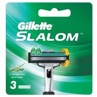 Gillette - Сменные кассеты Slalom 3 шт