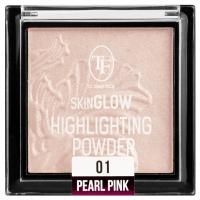 TF cosmetics - Хайлайтер Skin Glow, тон 01 жемчужный розовый