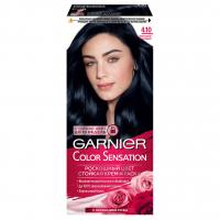 Garnier - Роскошь цвета Крем-краска для волос, тон 4.10 ночной сапфир