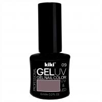 Kiki - Гель-лак для ногтей, тон 09 нежно-серый